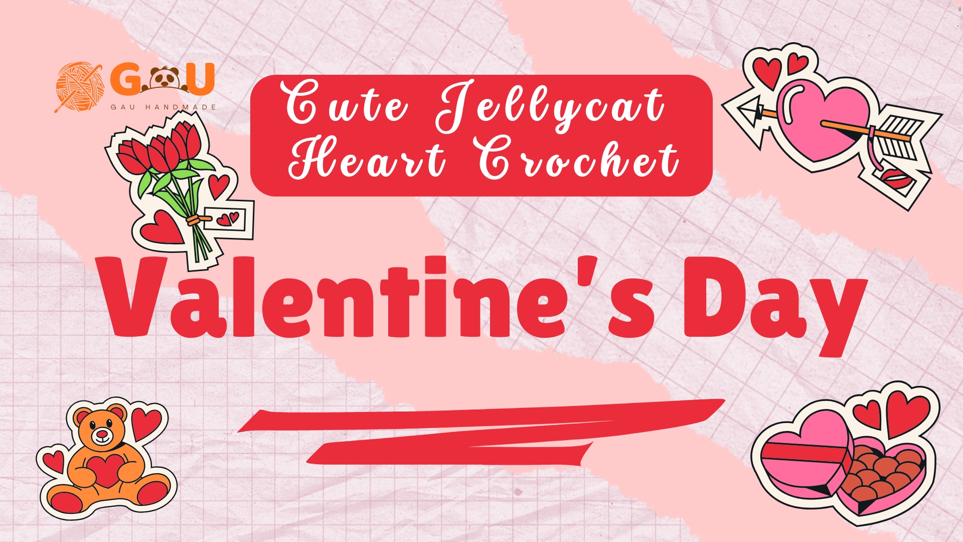 Handmade Jellycat Style Crochet - Gau Handmade